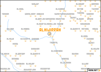 map of Al Hijirrah
