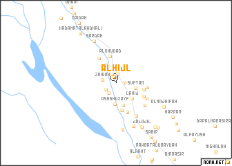 map of Al Hijl