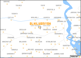 map of Al Ḩilwānīyah