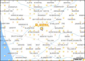 map of Al Hirmil