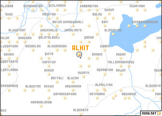 map of Al Hīt