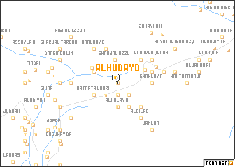 map of Al Ḩudayd