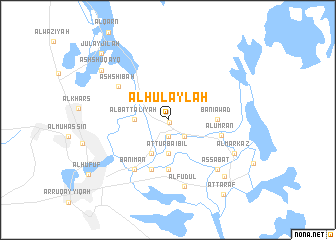 map of Al Hulaylah