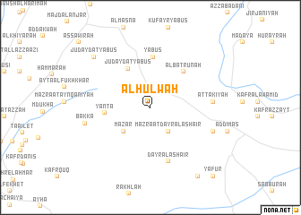 map of Al Ḩulwah