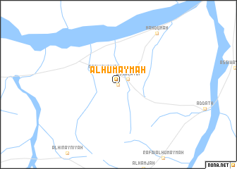 map of Al Ḩumaymah