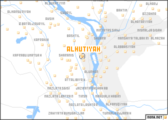 map of Al Ḩūtīyah