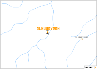 map of Al Ḩuwayrah