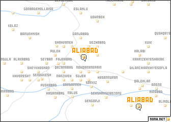 map of ‘Alīābād