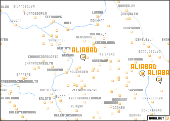 map of ‘Alīābād