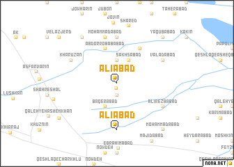 map of ‘Alīābād