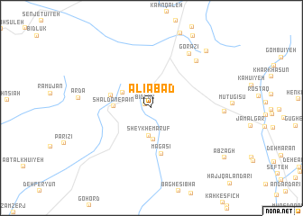 map of ‘Alīābād