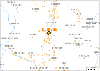 map of ‘Aliābād
