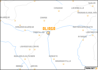 map of Aliaga