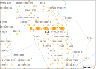 map of ‘Alī Akbar-e Khammar