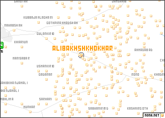 map of Ali Bakhsh Khokhar