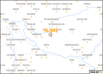 map of Alibaş