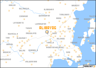 map of Alibayog