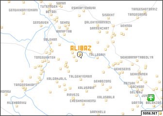 map of ‘Alībāz
