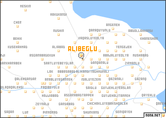 map of ‘Alībeglū