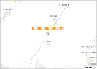 map of Ali-Berdukovskiy