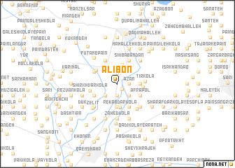 map of ‘Alī Bon