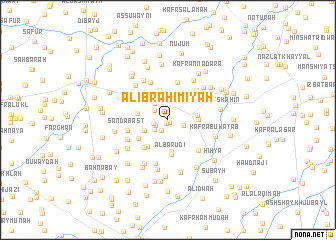 map of Al Ibrāhīmīyah