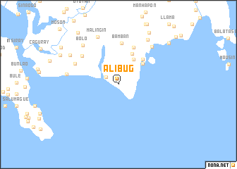 map of Alibug