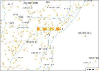 map of Alidād Rājar