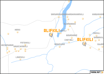 map of Alif Kili