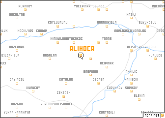map of Alihoca