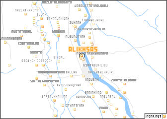 map of Al Ikhşāş