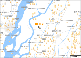 map of Ali Lak