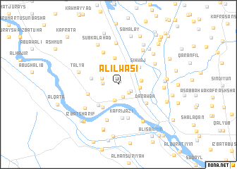 map of Al ʼilwāşī