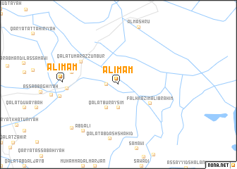 map of Al Imām