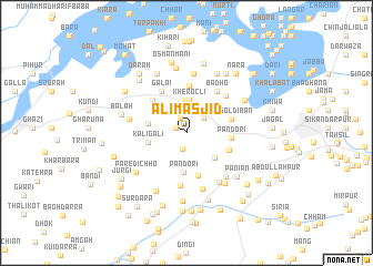 map of Ali Masjid