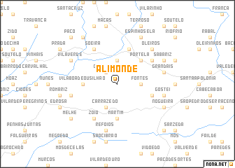 map of Alimonde