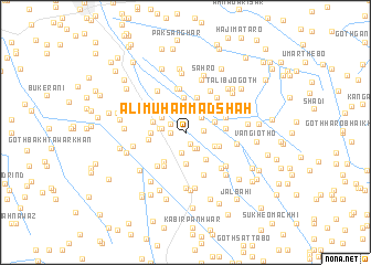 map of Ali Muhammad Shāh