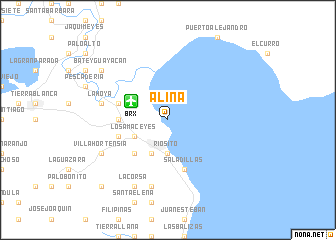 map of Alina