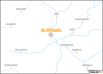 map of Alinnguel