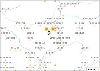 map of Alino