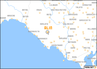 map of Alin