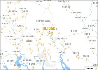 map of Aliosu