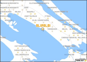 map of Alipalai
