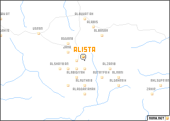 map of Alistā