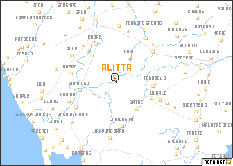 map of Alitta