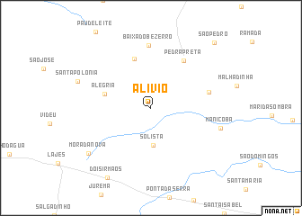 map of Alívio