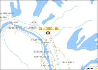 map of Al Jabalāw