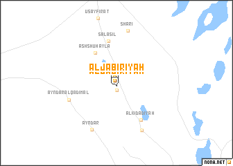 map of AL Jābirīyah