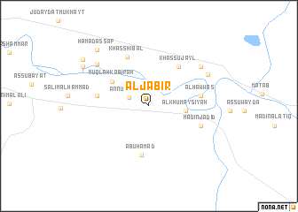 map of Al Jābir