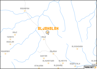 map of Al Ja‘halah